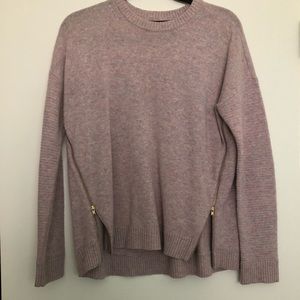 Jcrew wool sweater with side slit